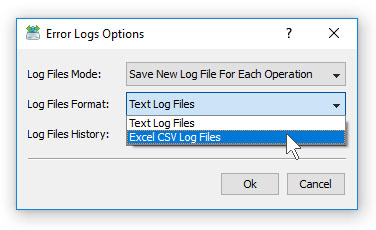 File Synchronization Logs Format